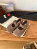 Mori Woolen Inner Heightening and Velvet Birkenstock Women's Shoes Are All-inclusive, Autumn and Winter Lazy People Pedal Loafers, Mary Jane Single S