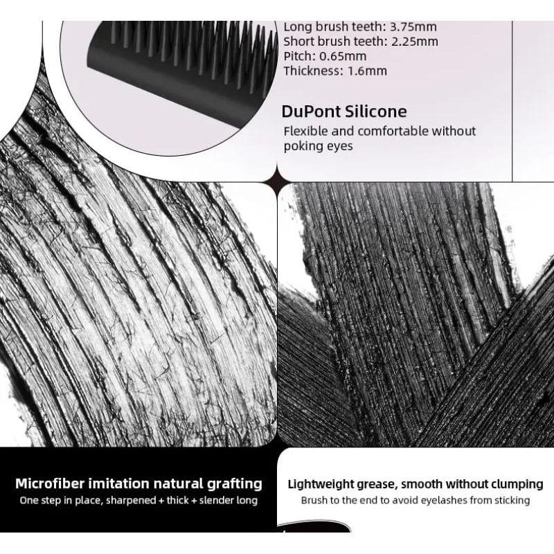 Ukiss - Schlanke Wimperntusche - 2 Farben