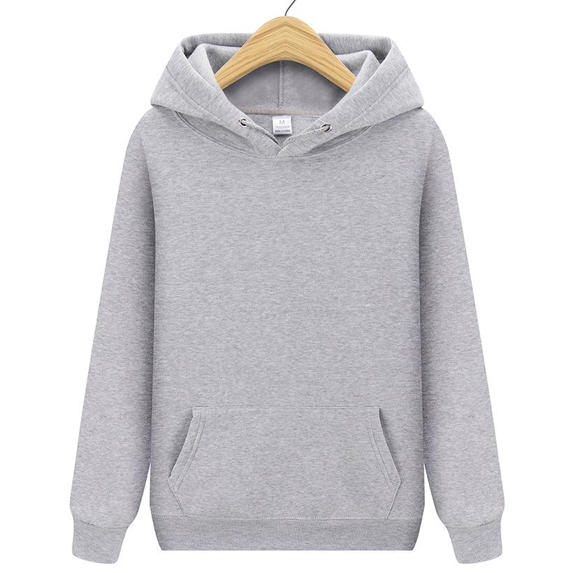 Brand Men Hoodies Fleece Warm Mens Sweatshirt Streetwear Casual Men's Loose Breathable Pullovers Solid Color Hoody