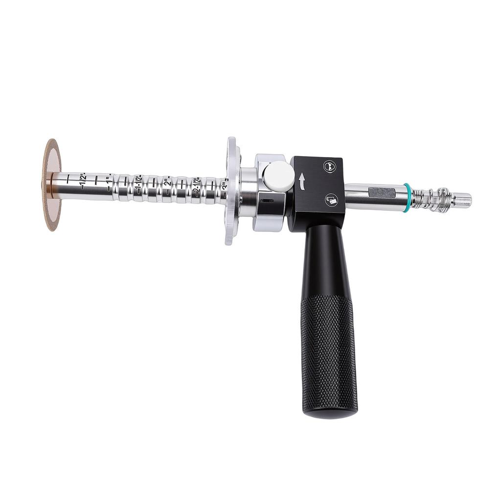 Internal PVC ABS Pipe Cutter Tool Inside Set for Drill with Handle Cutting Wheel 1 4in Shank 6 105mm Adjustable Cutting