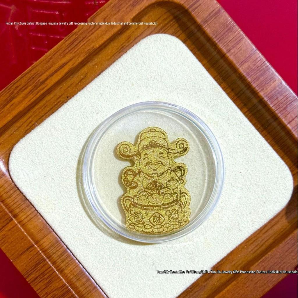 Pure Gold 999 Horse Year Phone Sticker for Wealth and Health - Popular Douyin Live Seller