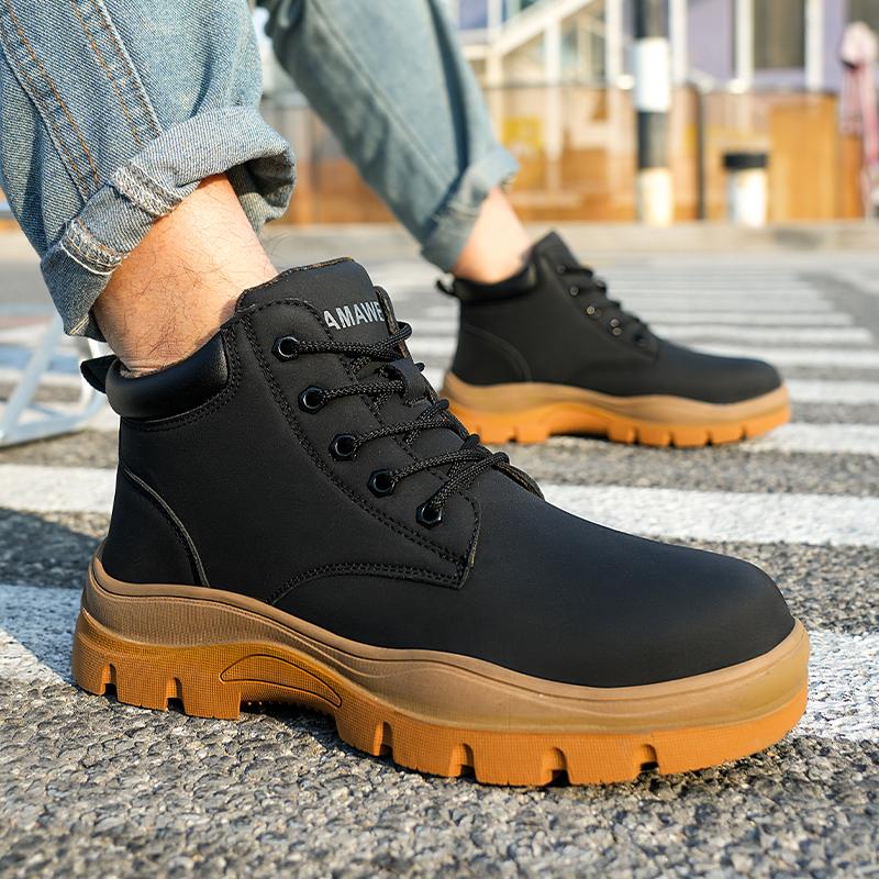 Sicherheitsschuhe Herren Neu Stahlkappe Herren Arbeitsschuhe Pannensichere Arbeitsschuhe Sneaker Männer Schutzschuhe Arbeitsstiefel Sicherheitsstiefel