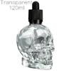 Glas Sprüh Tropfflasche Bitter Schädel Bitterflasche für Bittermedizin Tropfer BITTERFLASCHE 30/60/120ml