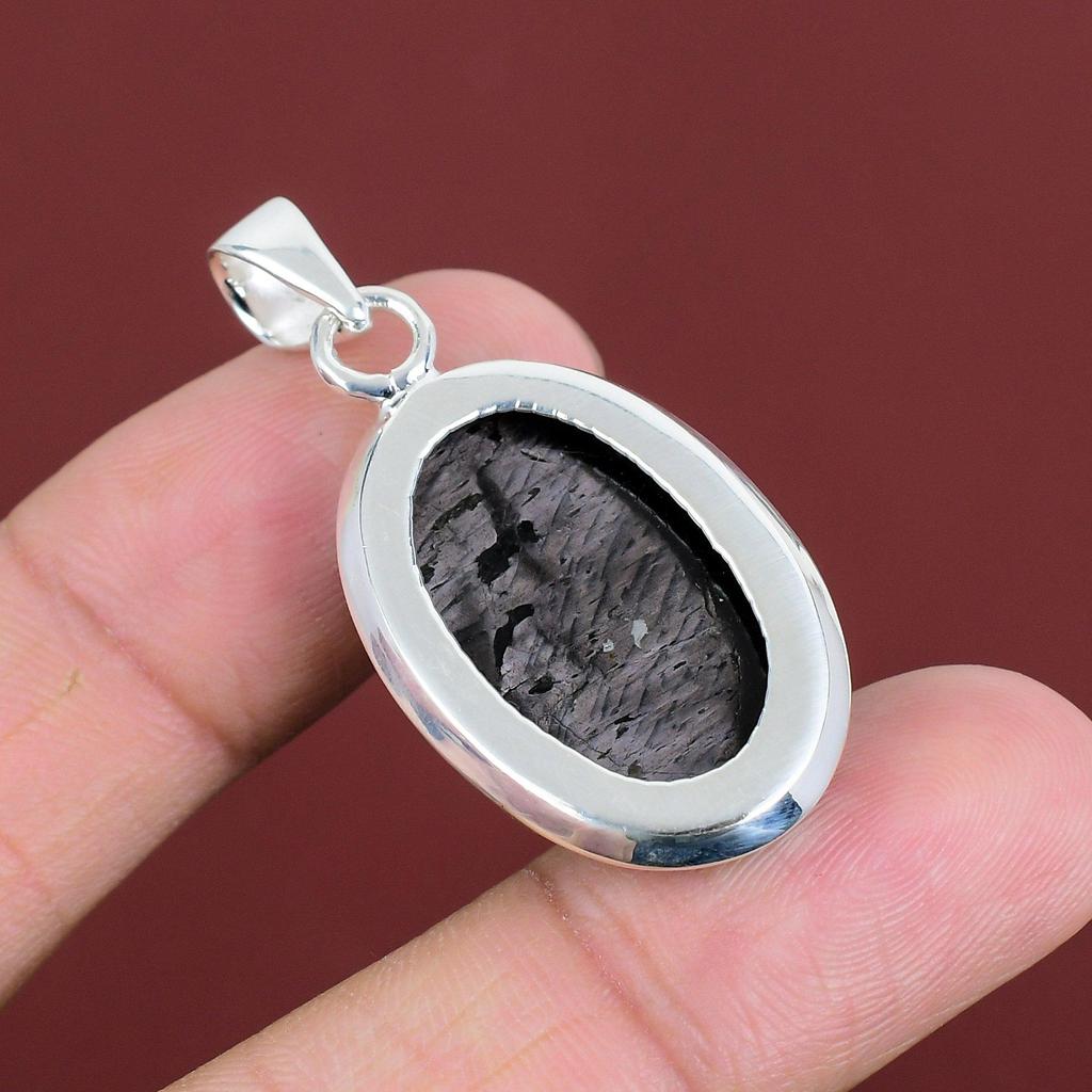 Hypersthene Pendant Dainty Gemstone Pendant 925 Sterling Silver Pendant Decent Jewelry Handmade Pendant Gifts For Wife Latest Design Pendant