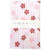 Miyamoto Komon Tenugui (Hand Towel) Striped Cherry Blossom 33×90cm 33043