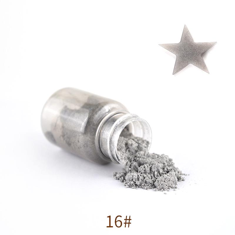 Mermaid Ji Iridescent Mica Powder: DIY Crystal Clay, Pearlescent Epoxy Resin, Glitter Pigment.