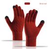 Winter New Outdoor Skiing Gloves with Mobile Phone Touch Screen Operation Men's and Women's Thick Warm Sports Gloves 6