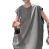 Buckskin Vest Men's Summer New American Retro Loose Trendy Brand Casual Sports Sleeveless Waistcoat T-sleeve