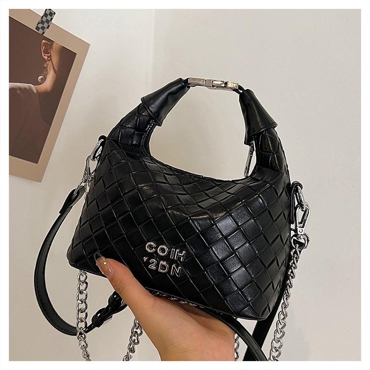 

Французские нишевые сумки, летние новинки 2025 года, женские сумки высокого класса для ношения в руке, популярные сумки через плечо и сумки-мессенджеры этого года чёрный