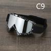 Motorradbrille Dirtbike-Brille Motocross-Brille Winddicht ATV-Brille Staubdicht Kratzfest