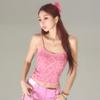 Women's Camisole Slim Heart Love Knitted Sleeveless Tops Summer Suspenders Solid Color Tank Tops