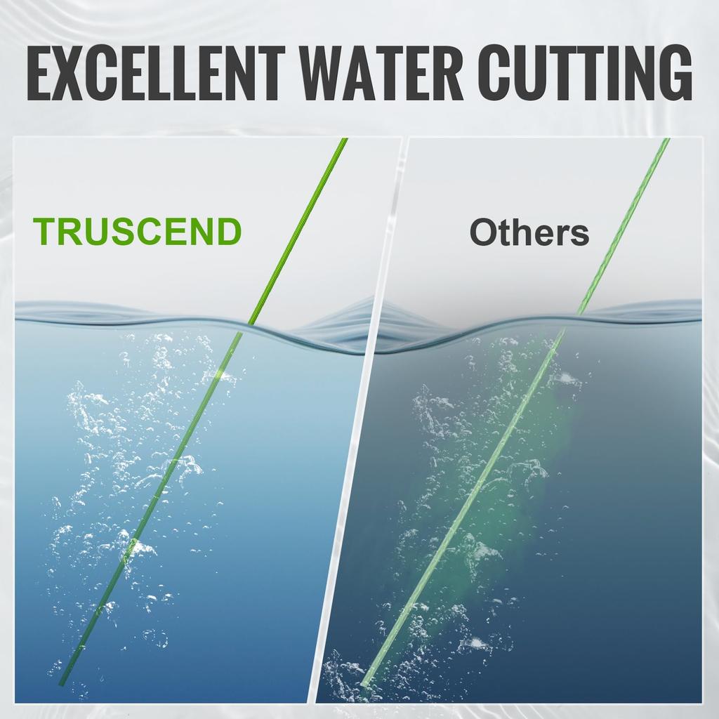 Plecionka wędkarska TRUSCEND X8, Ulepszona plecionka wędkarska typu spin, Gładka ultracienka plecionka wędkarska, Super mocna i odporna na ścieranie, Nie