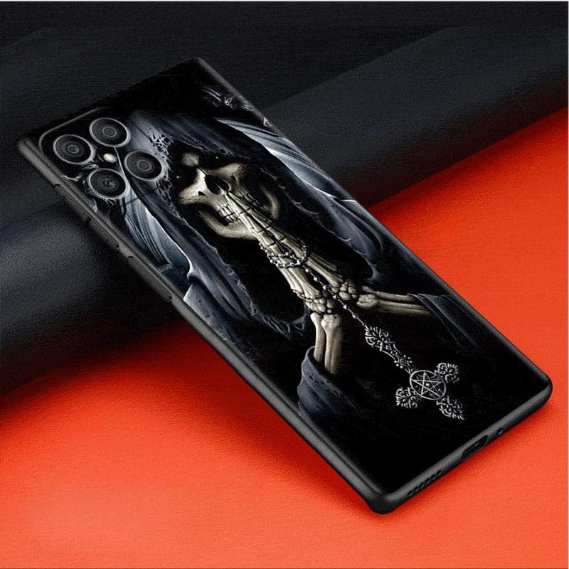 Retro Skull Butterfly Case For Honor X8 X8a 90 X9a 8X 70 50 20 Magic5 Pro 9X P60 P50 Black Soft Phone Funda