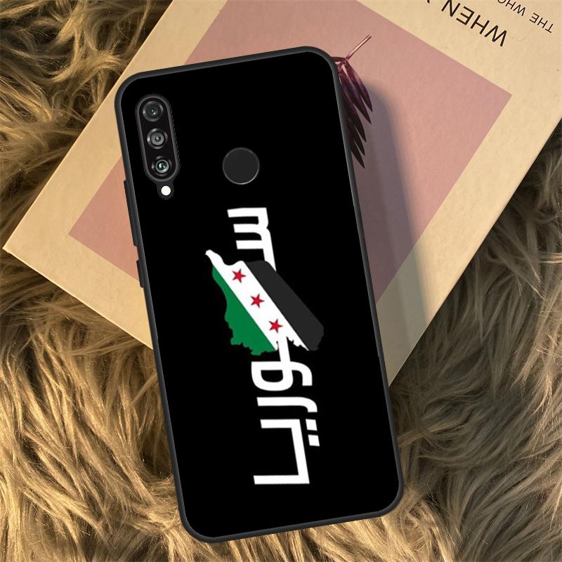 Syrian Revolution Flag For Huawei Nova 5T 3i 7i 8i 11i 12i 9 10 SE Y60 Y61 Y70 Y72 Y73 Y90 Y91 P30 P40 Lite Case