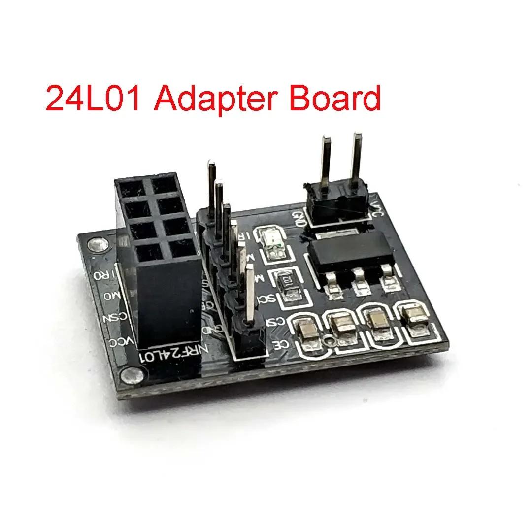 

Модуль бездротової передачі даних NRF24L01+ 2.4G 2.4 ГГц NRF24L01 Версія для оновлення NRF24L01+PA+LNA 1000 метрів для Arduino Expansion board