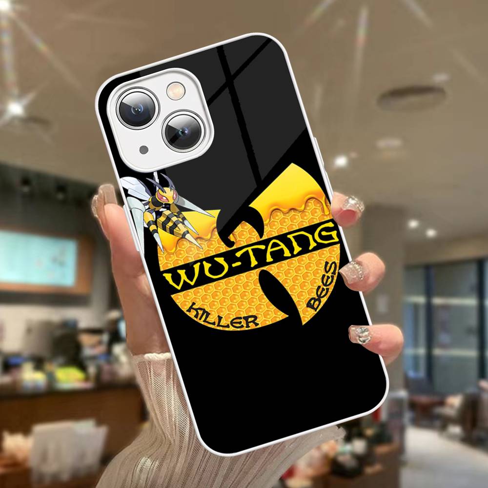 

Band W-wu Classic T-tang Tempered Glass For Iphone 14 13 12 11 Pro Mini XS MAX 14Plus X XS XR Cover iphone 14pro max