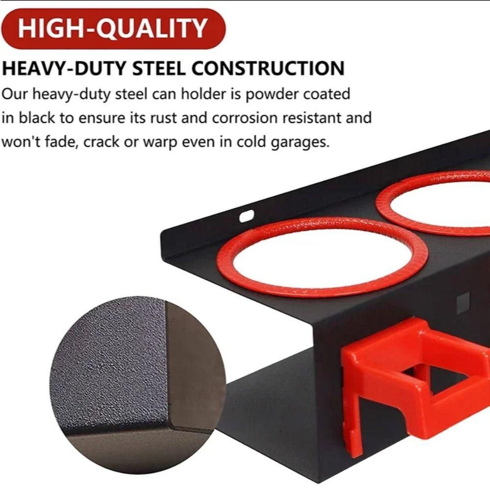 Cu Șuruburi Suport de Depozitare pentru Sticle cu Pulverizator Montat pe Perete Organizator pentru Doze Spray pentru Garajul Auto