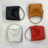 Summer Genuine Leather Women's Bag Handcrafted High-end Woven Single-shoulder Bucket Bag