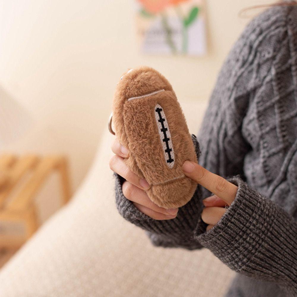 Basketball Baseball Basketball Plush Toy Keychain Plush Simulation Soccer Toy  Decoration