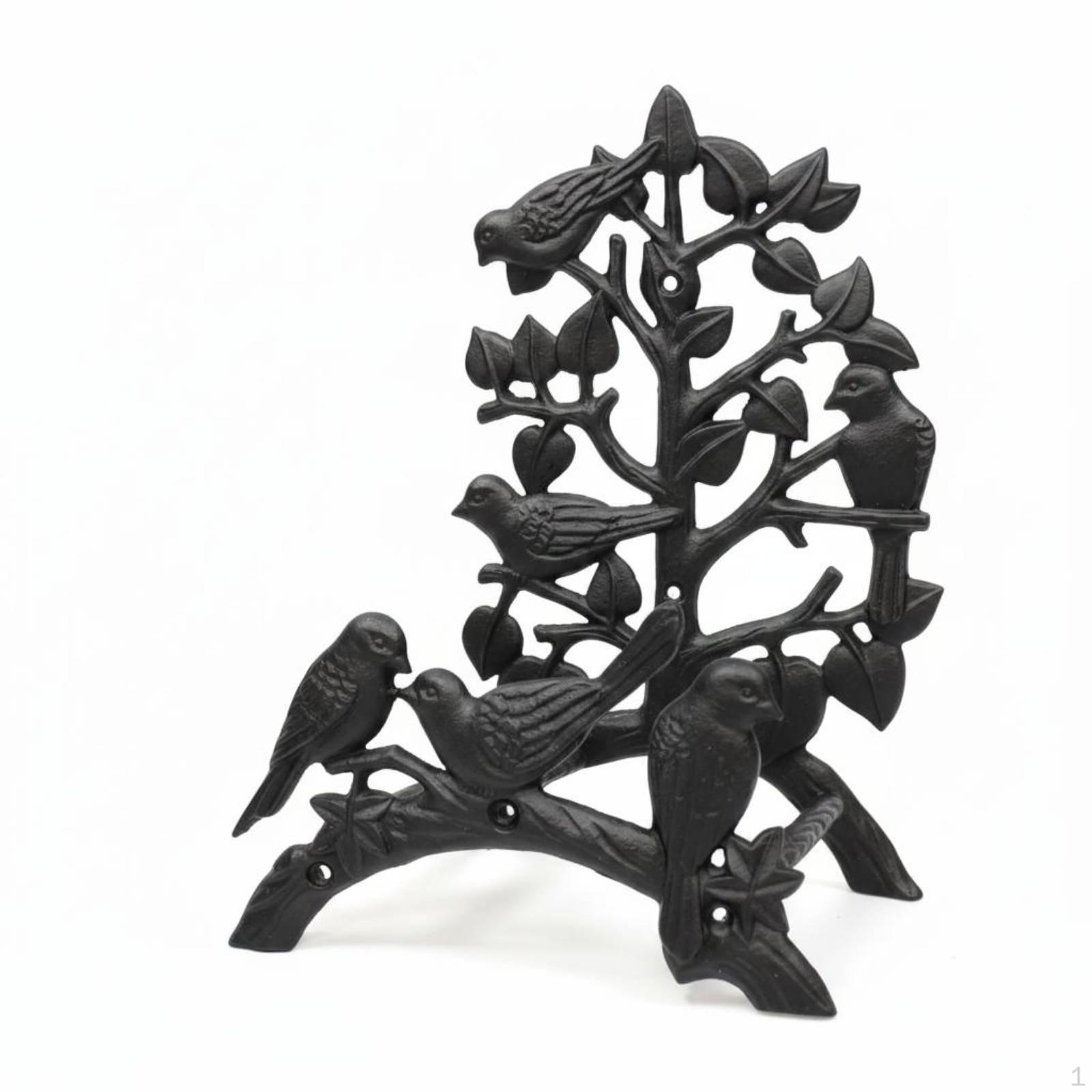 Wall-Attached Hose Holder Cast Metal Garden