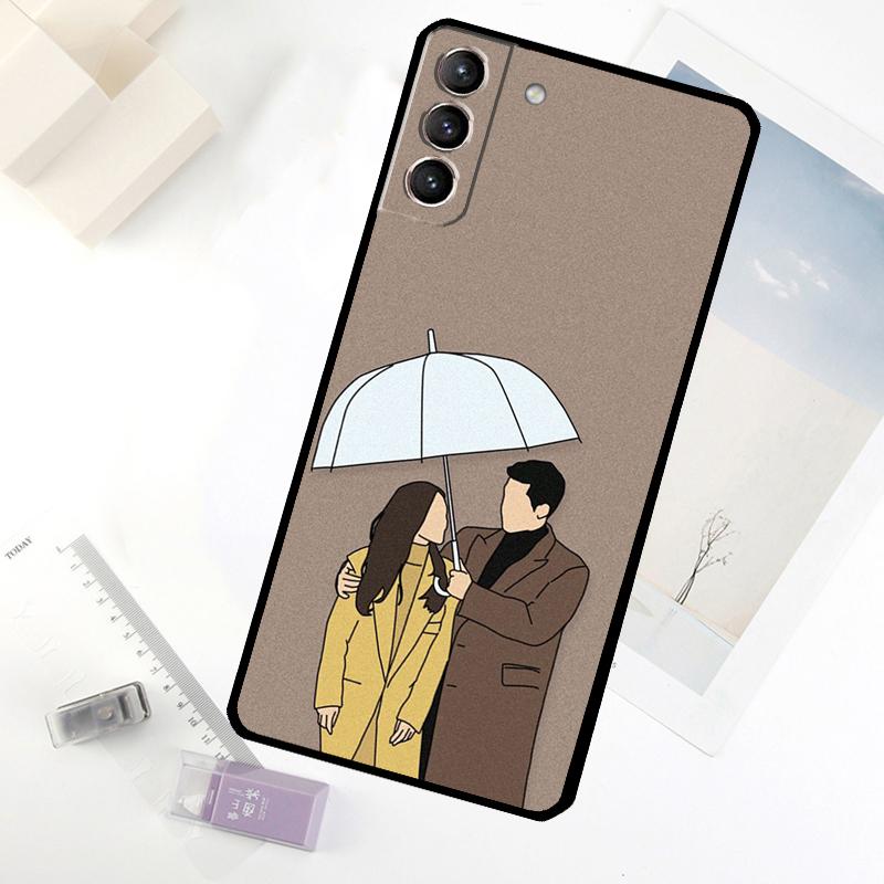 Crash Landing On You Phone Case For Samsung Galaxy S24 FE S23 Ultra S21 S22 S25 S26 Ultra S10 Plus S20 FE Cover