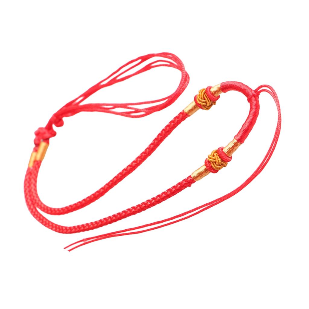 Handgefertigte Verstellbare Seilkette Glücksbringer-Halskette Moderne Halskette Unisex-Halskette Seiltextur für Halskette