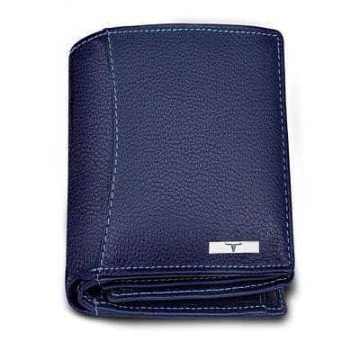 Men's Leather Wallet Blue