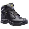 Stivali di sicurezza in pelle impermeabile Wrekin per adulti unisex Amblers