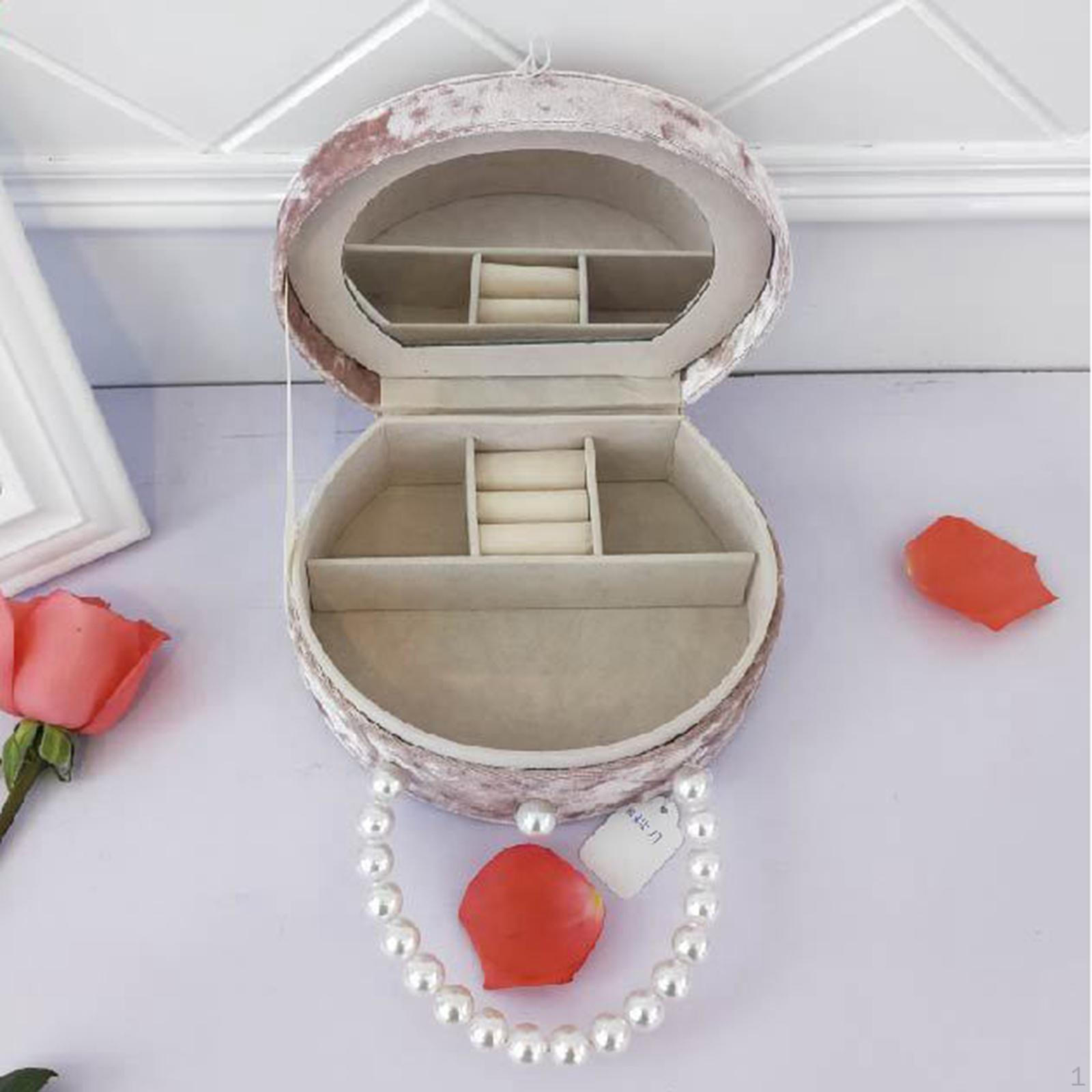 Desktop Chic Make up Cosmetic Furniture Style Makeup Organizer Box Storage Drawer Jewelry Vanity Style 2