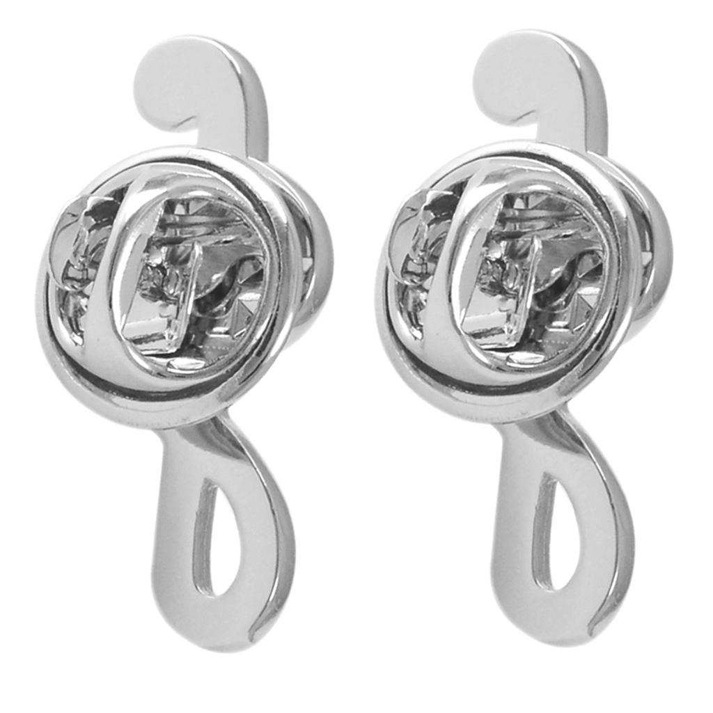 2Pcs Novelty Lapel Pins Music Note Brooch Pin Badge Button for Clothing Bags Backpacks Jackets Hat