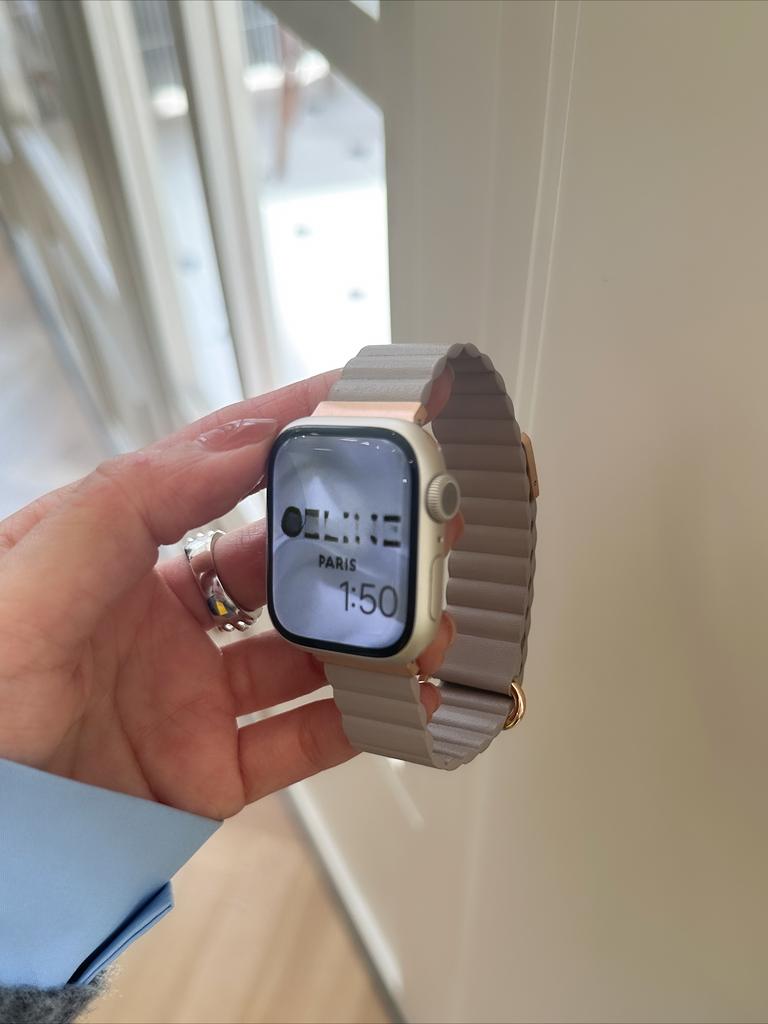 Magnetic Leather Band For Apple Watch 44 45 49mm 40 41mm 42 38mm 46mmMetal Stainless Steel Strap For iwatch 8 7 SE 6 5 4 3 2 S10