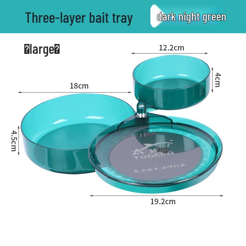 Magnetischer Köderbehälter & Erdspieß: Starke Drahtziehhilfe & loser Grundfutterbehälter für Angelstühle