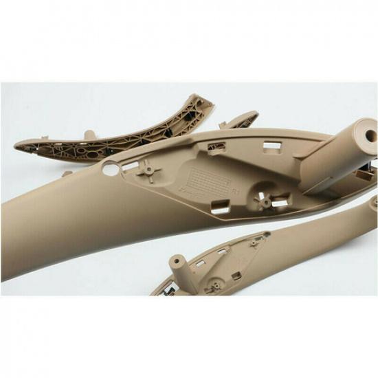 Set Beige Yellow Color Car Inner Door Handle ide Trim For BMW 3 4 F30 F32 F80