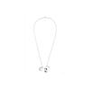 Louis Vuitton Charms Pattern Engraved Necklace Unisex necklace Silver M62485
