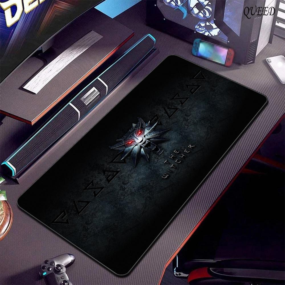 T-The W-Witchers 3 W-Wild H-Hunt Mousepad Mousepad da Gioco Tappetino XXL per Tastiera Accessori Ufficio Gomma Antiscivolo Tappetino Grande per Scrivania