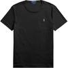 Polo FW22 Solid Slim Fit Short Sleeve T-Shirt Men Tops Black MNPOTSH1N820099-001