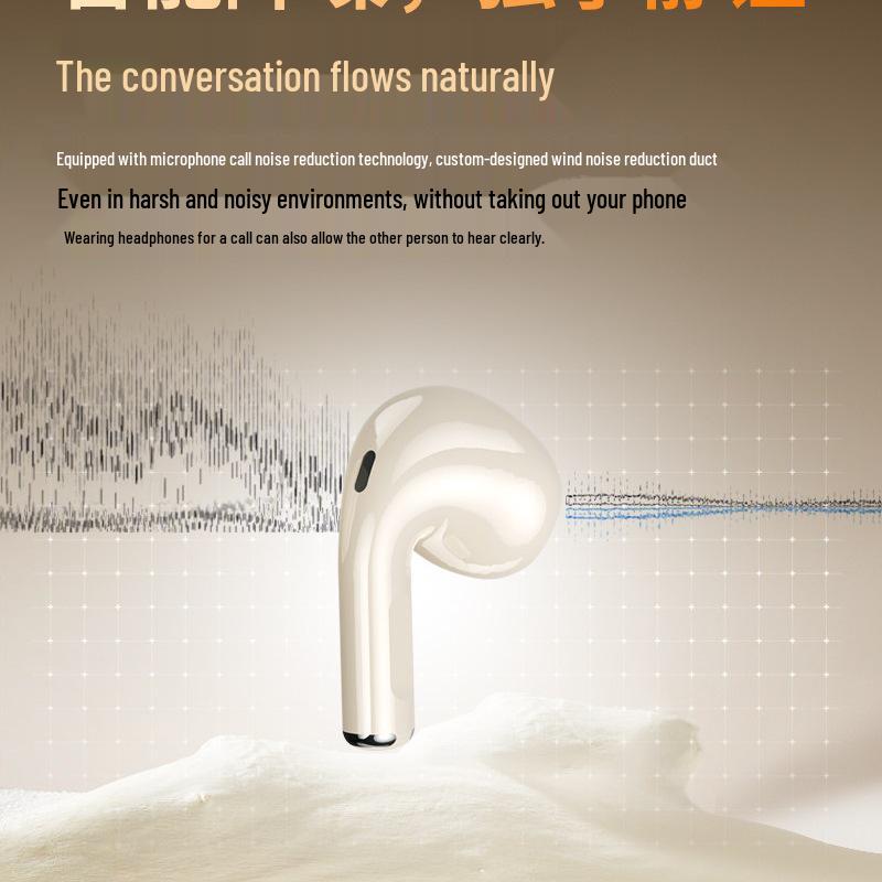 2025 Bluetooth Wireless Noise-Cancelling In-Ear Earphones: High Sound Quality, Extended Battery Life, Ideal for Sports, Running, Gaming, and Music.