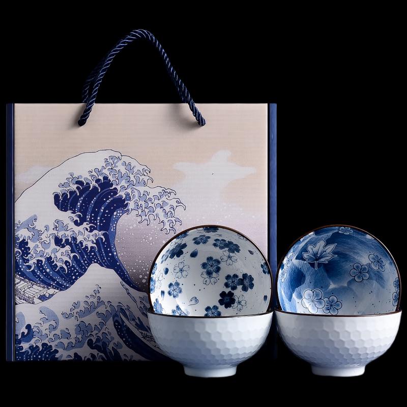 

Ceramic Rice Bowl & Chopstick Gift Set