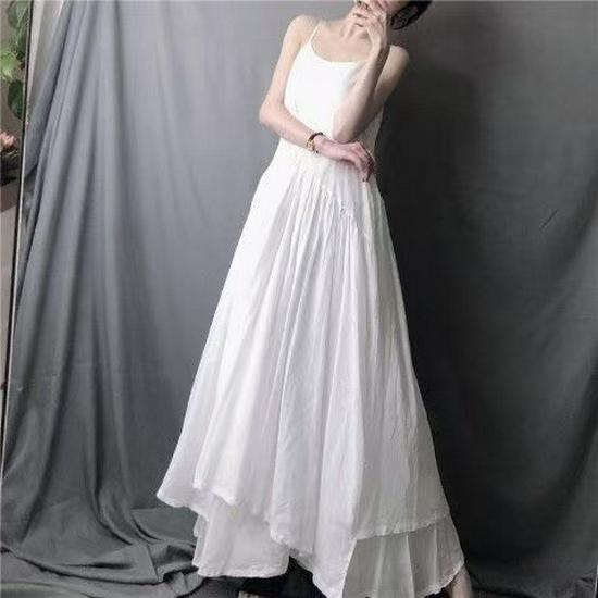 2026 Women's Spring/Summer French Aesthetic Slimming Long Dress