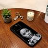 Singer  Rihanna Phone Case  Soft  Silicone black For IPhone 17 16 15 14 13 12 11 X XR Plus Pro Max Plus