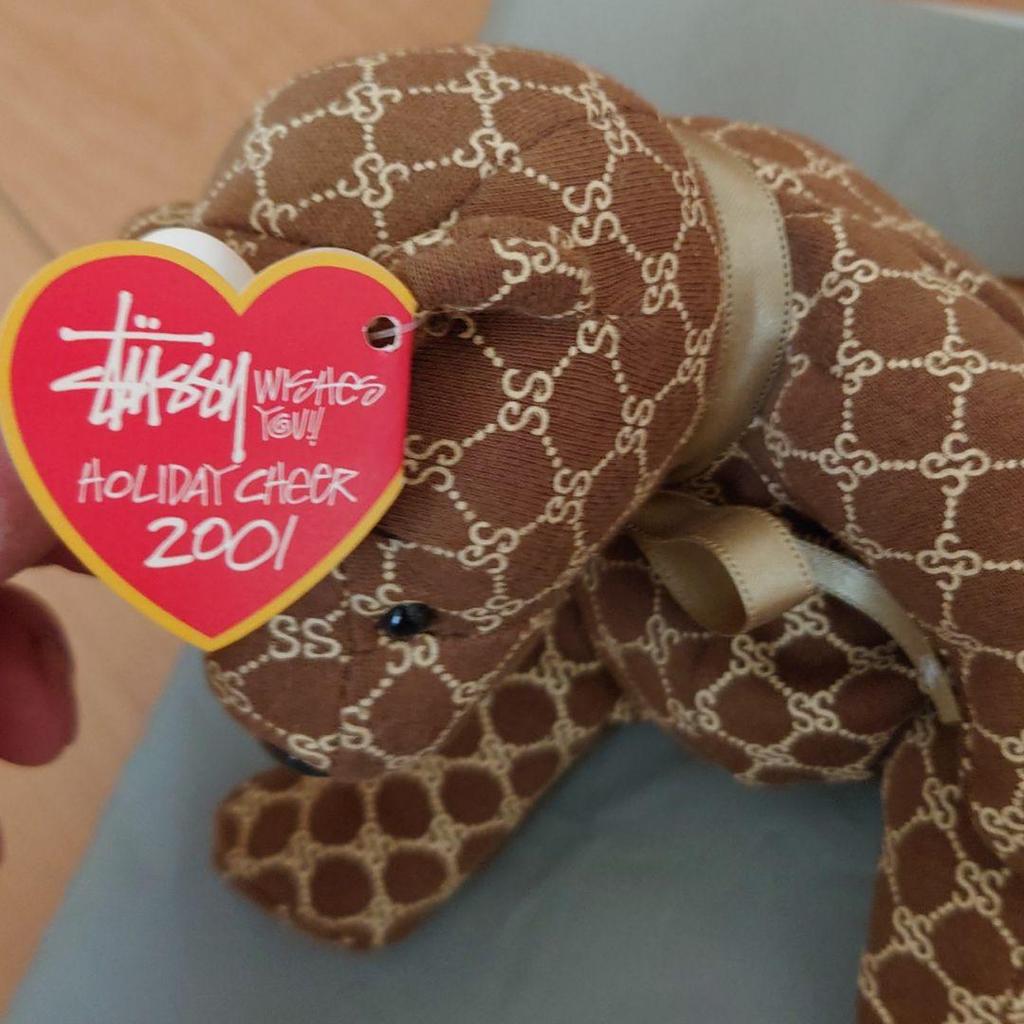 [USED] Stüssy Teddy Bear Not for Sale