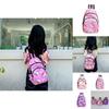 Adorable Unicorn Print Children's Bag 2024 New Style Large Capacity Backpack For Girls