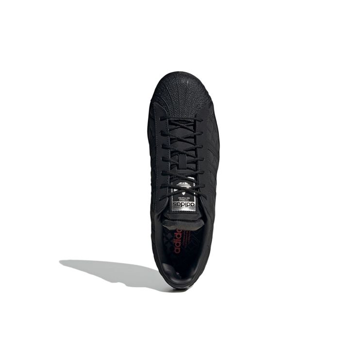 Adidas Originals Superstar Series Cny Retro Classic Low-Top Sneakers Unisex Sneakers Black GX8826