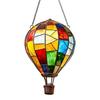 Hot Air Balloon Decoration 2D Flat Acrylic Pendant Colorful Hot Air