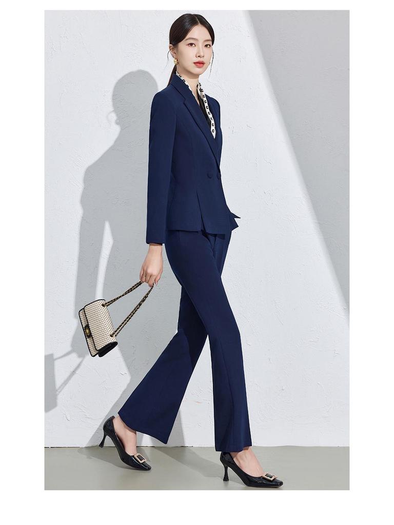 Women's Elegant High-End Suit Set for Formal Interviews and Events