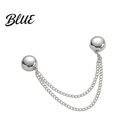 Clothes Shaping Accessories Adjustable Alloy Leg with Clips Magnetic Trouser Chain Reusable Fasteners Cuff Folders No Damage Buckle for