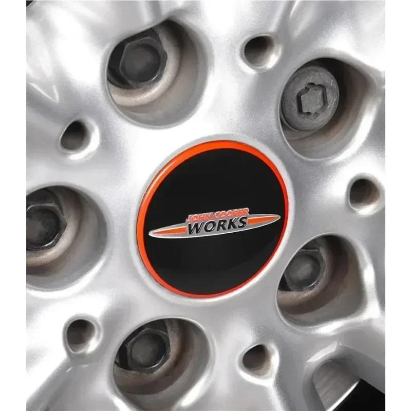 4pcs-54mm Bmw Group.For BMW MINI COOPER Countryman JCW Modified Hub Cover Mizi Banner Wheel Center Standard Tire Parts.