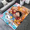 One Piece Monkey D Luffy Carpet Rug For Living Room Bedroom Home Sofa Decoration Kids Play Nonslip Floor Mat
