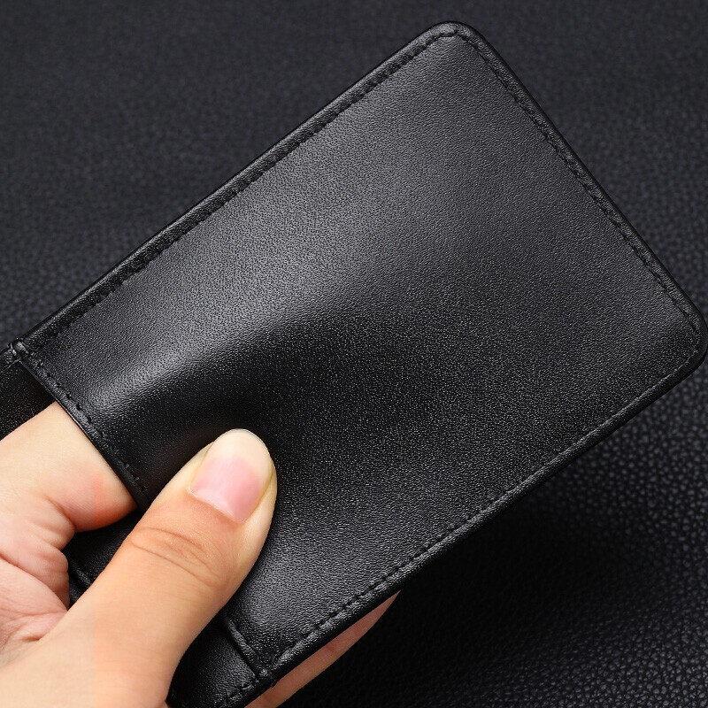 Formal Business 2 Card Slot ID Badge Holder with Lanyard Horizontal and Vertical Styles Suitable for Office and Professionals Cardholders