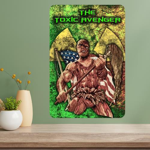 

Toxic Avenger Classic Movie Metal Poster Sign 20x30cm（7.8x11.8inch）